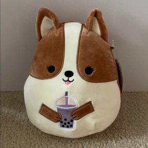 Squishmallow 8” Regina Corgi Boba